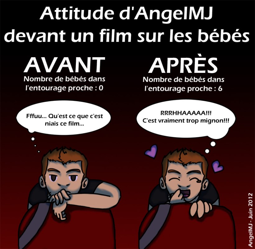 Faut que j'arrête de fréquenter des bébés moi...