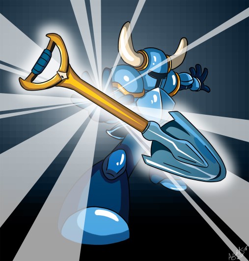 Shovel Knight by AngelMJ